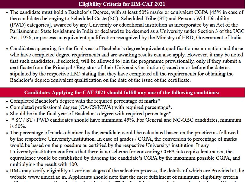 IIM CAT 2021 Exam Result 2022