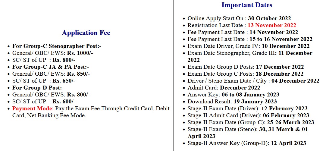 Allahabad High Court 2022 Group-C, D and Steno Stage-II Examination Answer Key 2023