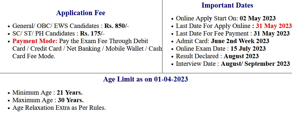 ECGC Probationary Officer PO Exam Application Form 2023